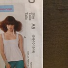 Easy Mccall s M6560 Sewing Patterns Misses  Tops dresses W  Shoulder Straps 6-14