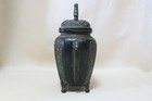 Antique Japanese Bronze Incense Burner Beast Handle Tea Ceremony Koro Meiji Era