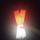 Red white Reflective Tape 10 Pack  2  X 12   Waterproof Self-adhesive Safety Cau