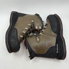 Simms Fly Fishing Wading Boots Size 11 Us Olive Black Felt Sole