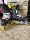 Bauer Roller Inline Hockey Skates Size 3 R  yellow   Black 