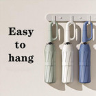 Compact Auto Open close Folding Umbrella  Hook Handle  Windproof Rain Sun Travel