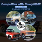 For 1973-1987 1991 Chevy Gmc C k Series Detachable Aluminum Truck Cup Holder