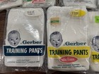 Huge Lot Vintage Gerber New Baby Shirt Training Pants Underwear Cotton 70   s 80   s