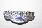 Rare Overnite Trucking Enameled Hat Badge Pin 3  Vintage Great Condition