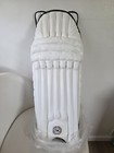 Premium Cricket Batting Pads Ta Zulfiqar White Full Size Leg Guards