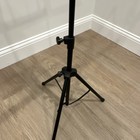 Foldable Metal Black Sheet Music Stand  Height-adjustable Tripod Holder With Bag
