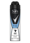 Sure Men Invisible Ice Antiperspirant Deodorant Spray 150ml - 48h Pack Of 6