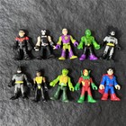 Lot 10pcs Imaginext Dc Super Friends Batman Bane Action Figure Fisher Price Toy