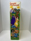 1978 Ronald Mcdonald Whistle   Grimace Plush Doll Hasbro 21  Sealed Box  2 Z5