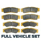 Traild Yamaha Wolverine Rmax2 Rmax4 2021-2024 Ceramic Brake Pad Set Front   Rear