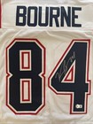 Gift Set Signed Kendrick Bourne Patriots Jersey Bas Coa Tom Brady Graded Card