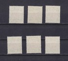Australia 1938  Sc  J64-j70  w out 3p   Cv  202  Postage Due Stamps  Mlh