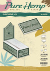 Pure Hemp Rolling Paper Classic 1 1 2 Cigarette Paper  full Display Box Of 25 