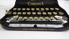 1917 Corona Portable Typewriter W case   Key
