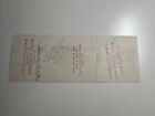 Rn-x7 - The First National Bank - Bank Check - Cripple Creek Co - 1899