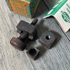 Vintage Greenlee No 731 Square Radio Chassis Punch Manual Knockout Set