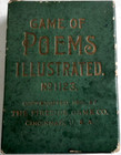 Antique 1897 98 Educational Game Poems Illustrated By Fireside Game Co  No  1123