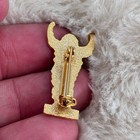 Vtg University Of Illinois Mascot Chief Illiniwek Fighting Illini Enamel Pin
