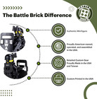 1 6 Inches Tall Collectible Swat Police Officer Pointman Custom Minifigure  Genu