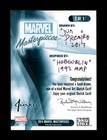 2014 Marvel Masterpieces The Vision avenger Art Sketch Card 1 1 Jun Premiro Auto