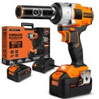 Boen Impact Wrench 1 2  Brushless Electric  With 45 Pcs Impact Socket Set iw75