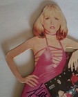 Blondie 1977 Debbie Harry Plastic Letters Promotional Record Store Signed  