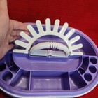 Vintage Cosmepak 1990s Cosmetic Case Organizer Display Hard Plastic Makeup Caddy