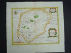 Antique Map Of Rutland By Robert Morden 1722