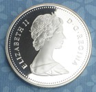 1984 Proof Canadian 50  Silver Dollar  150th Anniversary Of Toronto  Canada  1