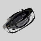 Madewell The Zip-top Medium Transport Totetrue Black