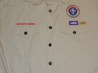 Men s Long Xlarge Boy Scouts Of America Bsa Tan Long Sleeve Shirt Vintage Usa