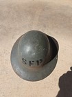 World War 2 British Civil Defence Zuckerman Steel Helmet 1941  Stamped M 