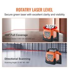 Uimoso Laser Level 1650ft 360 Degree Rotary Self Leveling Cross Line Measure
