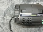 Sharp Ux-107a Fax Machine Black Vintage Plain Paper Telephone Facsimile