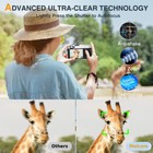 4k Digital Camera With Viewfinder Flash   Dial 48mp Vlogging Camera Autofocus