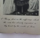 Vintage Angel Holy Card Prayer Card 1930 s 1940 s Baby Jesus Mother St  Mary Nos