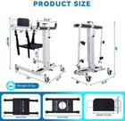 Electric Patient Lift Transfer Chair - Home Foldable Wheelchair To Car Transfer