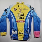 Hincapie Sportwear Medium Mens Cycling Long Sleeve Jersey Winter Team  erica 
