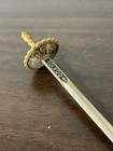 Vintage Toledo Spanish Style Sword Saber Letter Opener 4 5  Long