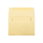 Jam Paper A1 Parchment Invitation Envelopes 3 625x5 125 Antique Gold Recycled
