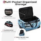 Byootique Dance Bag With Garment Rack   Wheels Travel Duffle Bag