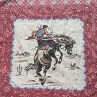 Vintage Cowboy Bucking Horse Rodeo Biker Bandana Scarf