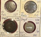 1869 - 1938  Brazil 20 To 2000 Reis Fine F - Bu Condition 33 Coin Lot Collection