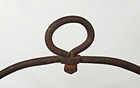 Hearth Griddle Hanging Footed Antique Fireplace Primitive Cast Iron Cooking
