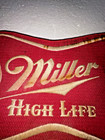 Large Vintage Miller High Life Beer Patch  Jacket Or Shirt 9  X 6 