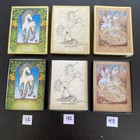 3 Partial Boxes Vtg Antioch Unicorn Bookplates Made In Usa  12  42  43 Of 50 
