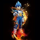28cm Anime Dragon Ball Vegeta Pvc Figure Gk Statue Action Figure Model Toy New