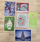 Lot Of 24 Assorted Unused Christmas Season Holiday Greeting Cards With Envelopes