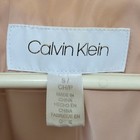 Calvin Klein Women s Pink Quilted Puffer Vest Full Zip Pockets Mid-length S